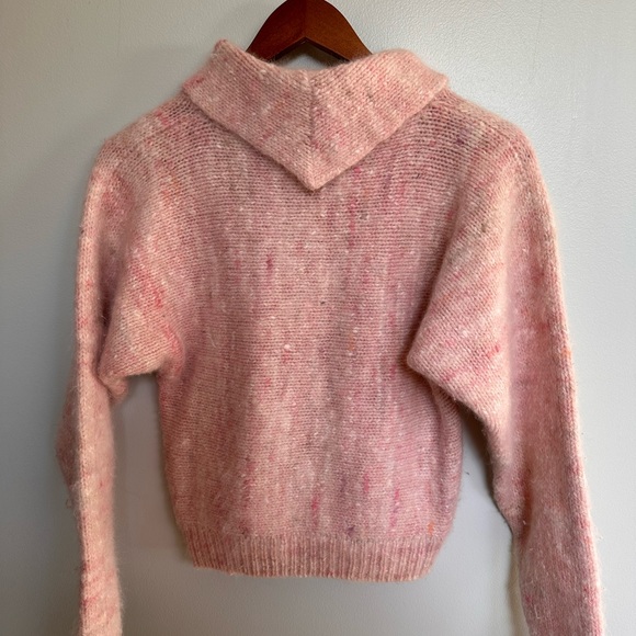 Neiman Marcus Pink Cowl Neck Sweater - Picture 4 of 4